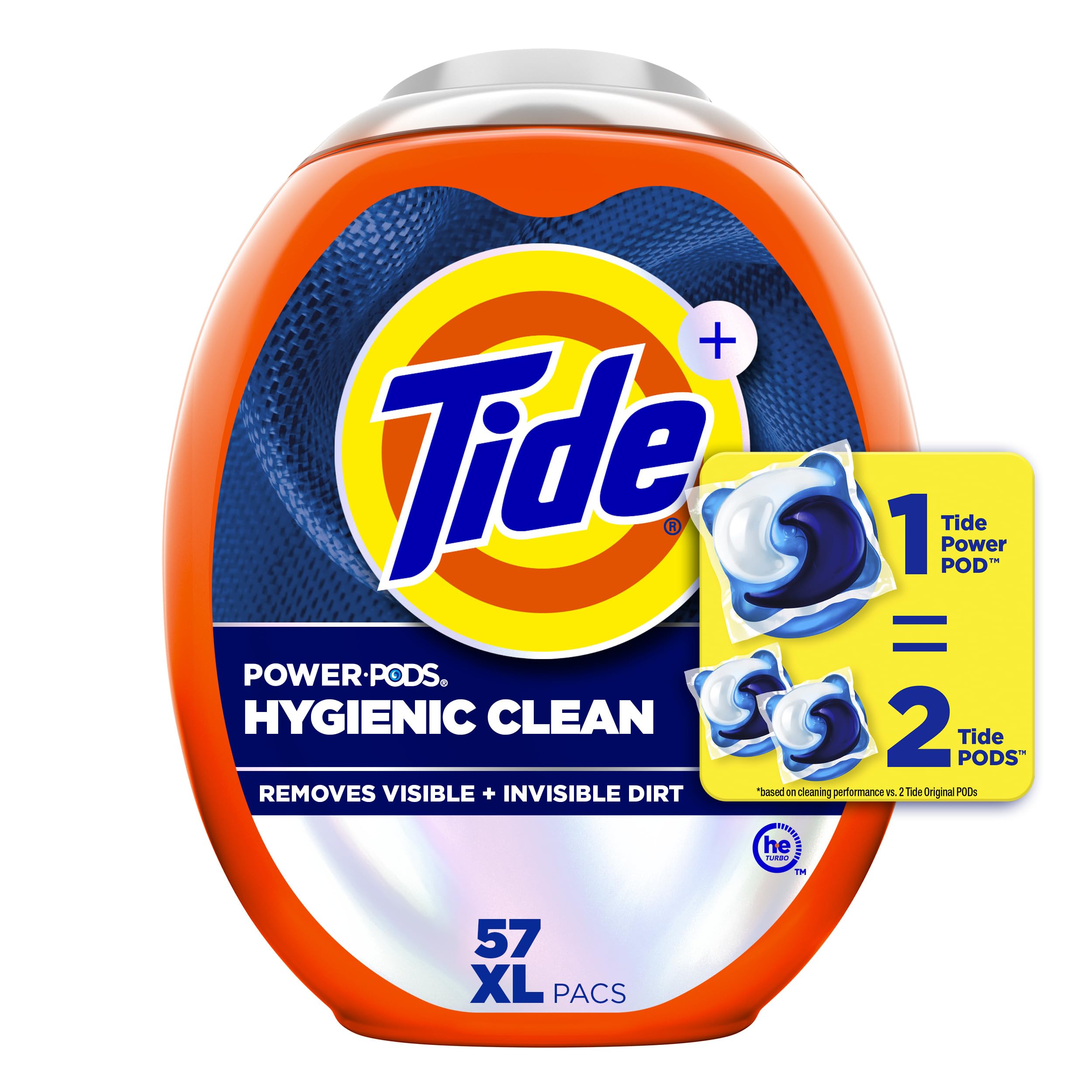 Tide Hygienic Clean Power PODS Detergent Pacs