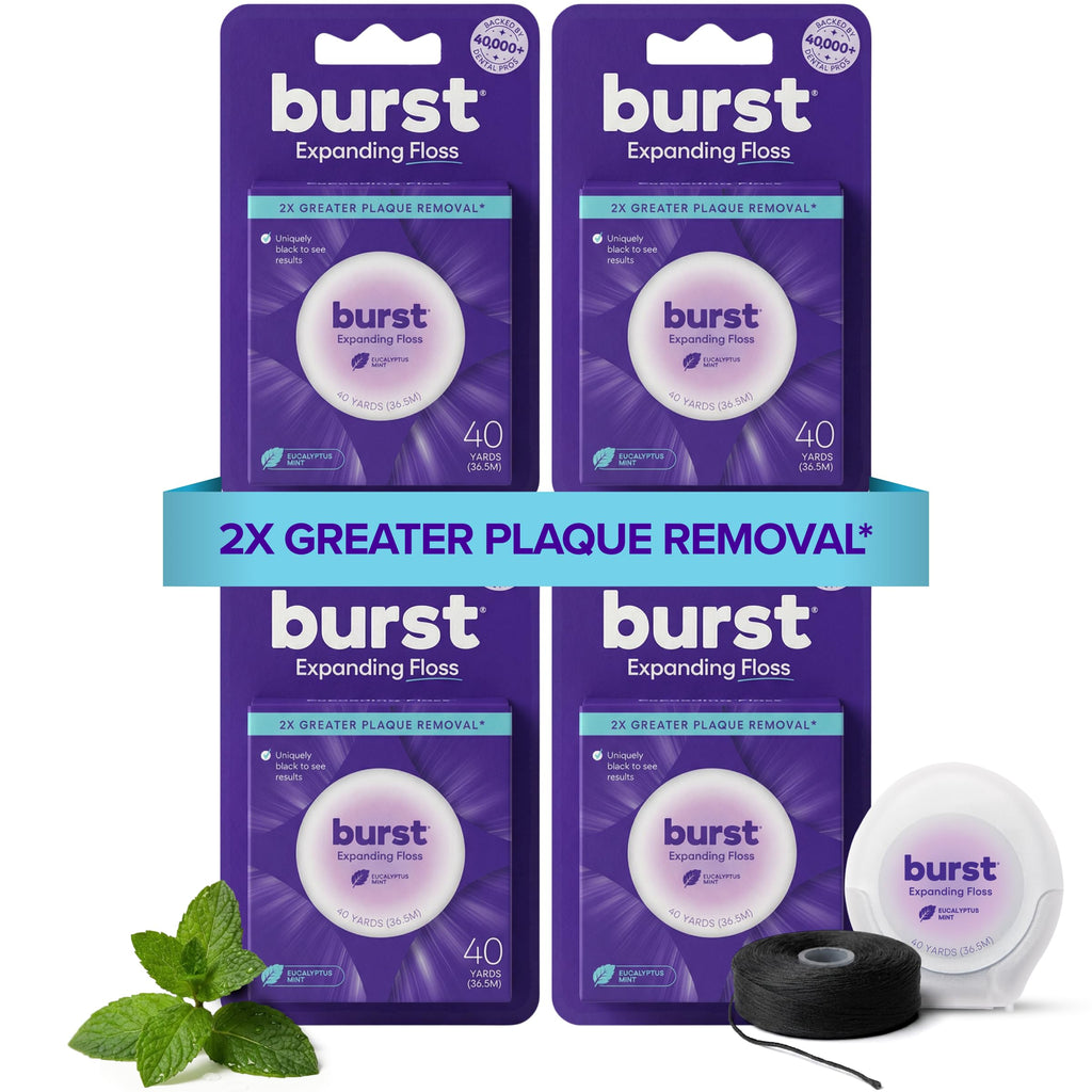 BURST Expanding Dental Floss - Mint Eucalyptus

