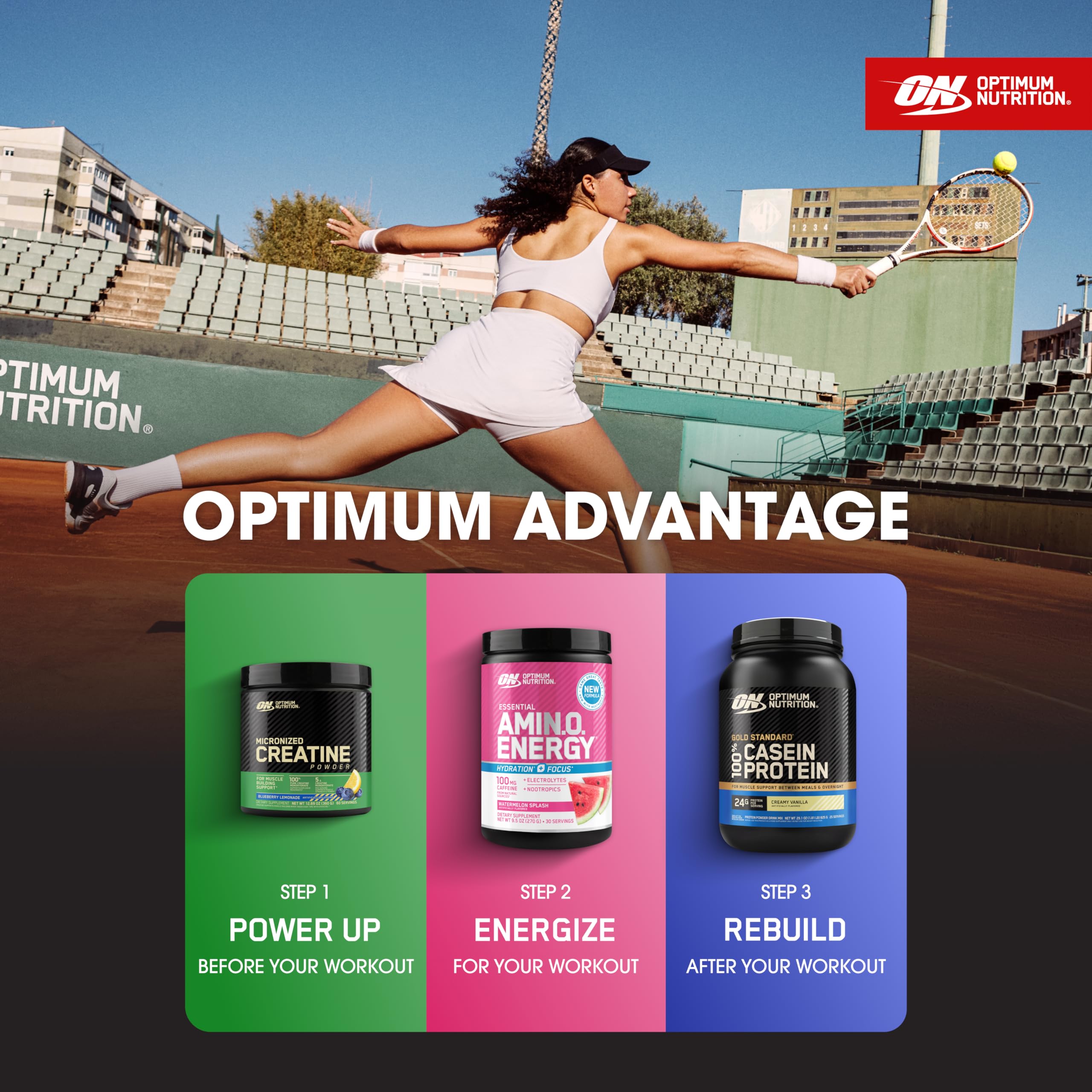 Optimum Nutrition Micellar Casein Protein Powder

