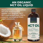 Viva Naturals Organic MCT Oil – Keto & Paleo Friendly

