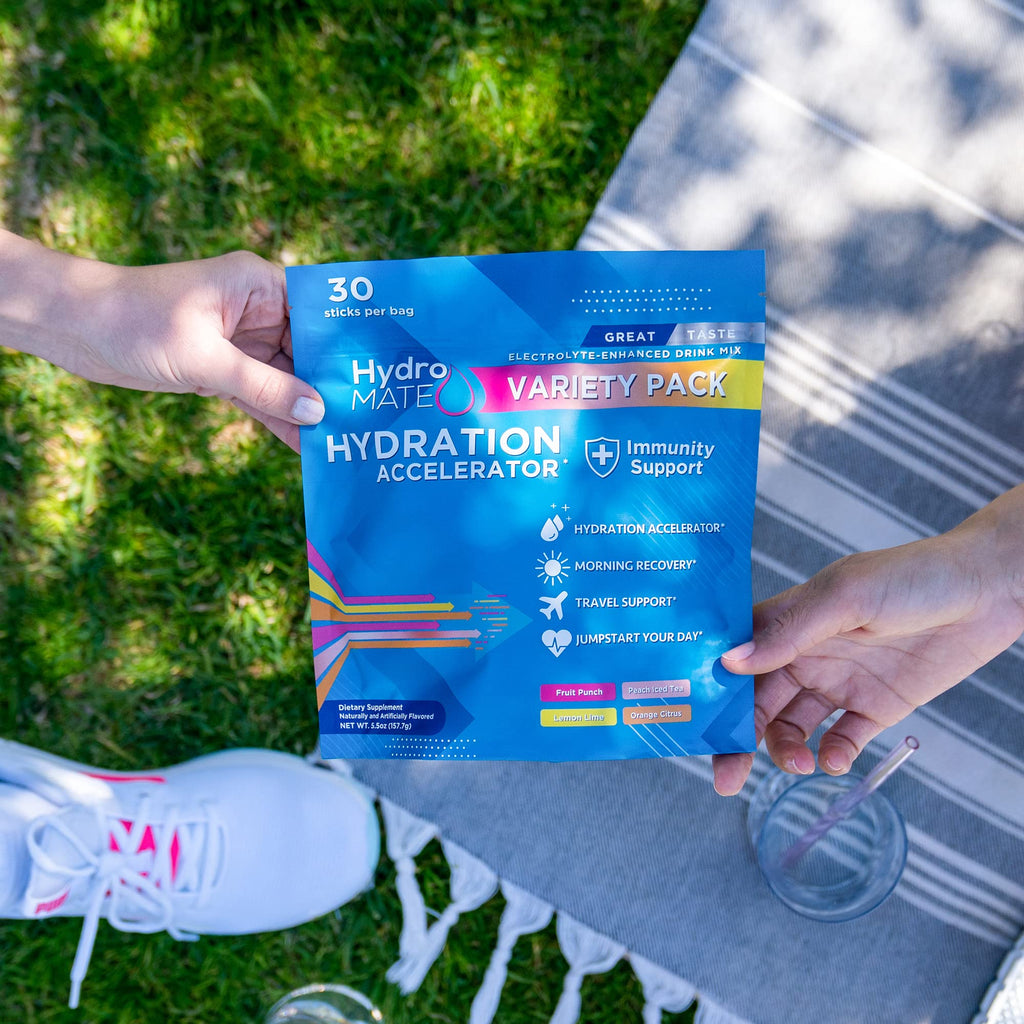 HydroMATE Electrolyte Powder Variety Low Sugar Hydration

