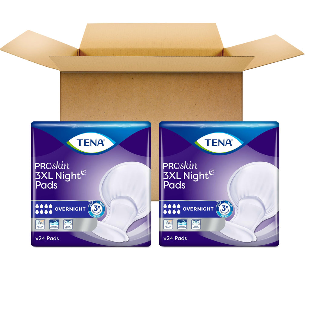 TENA ProSkin Night Incontinence Pads - Overnight Protection

