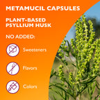 Metamucil Psyllium Husk Capsules 3-in-1 Fiber

