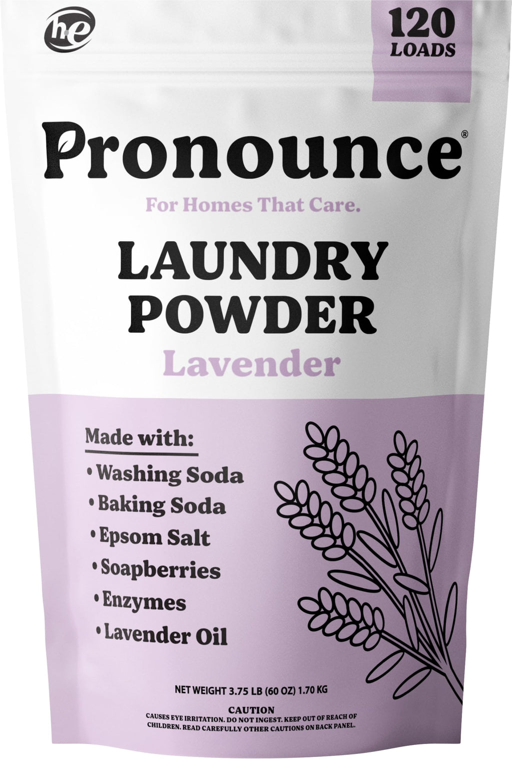 Pronounce Laundry Detergent Powder – Safer Ingredients

