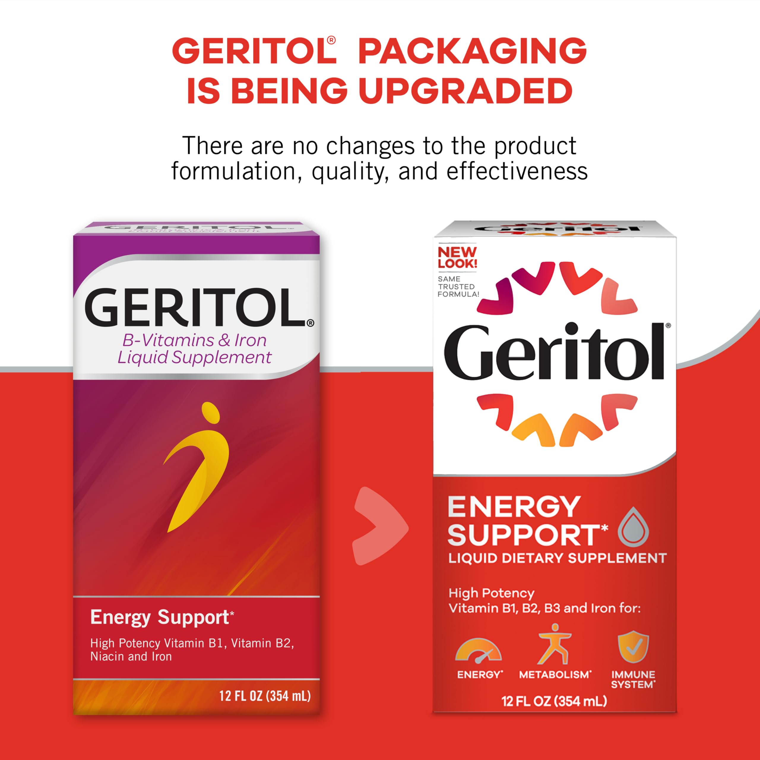 Geritol Liquid Vitamin and Iron for Energy

