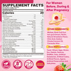 Prenatal Vitamins Gummies for Women with Methylfolate & DHA


