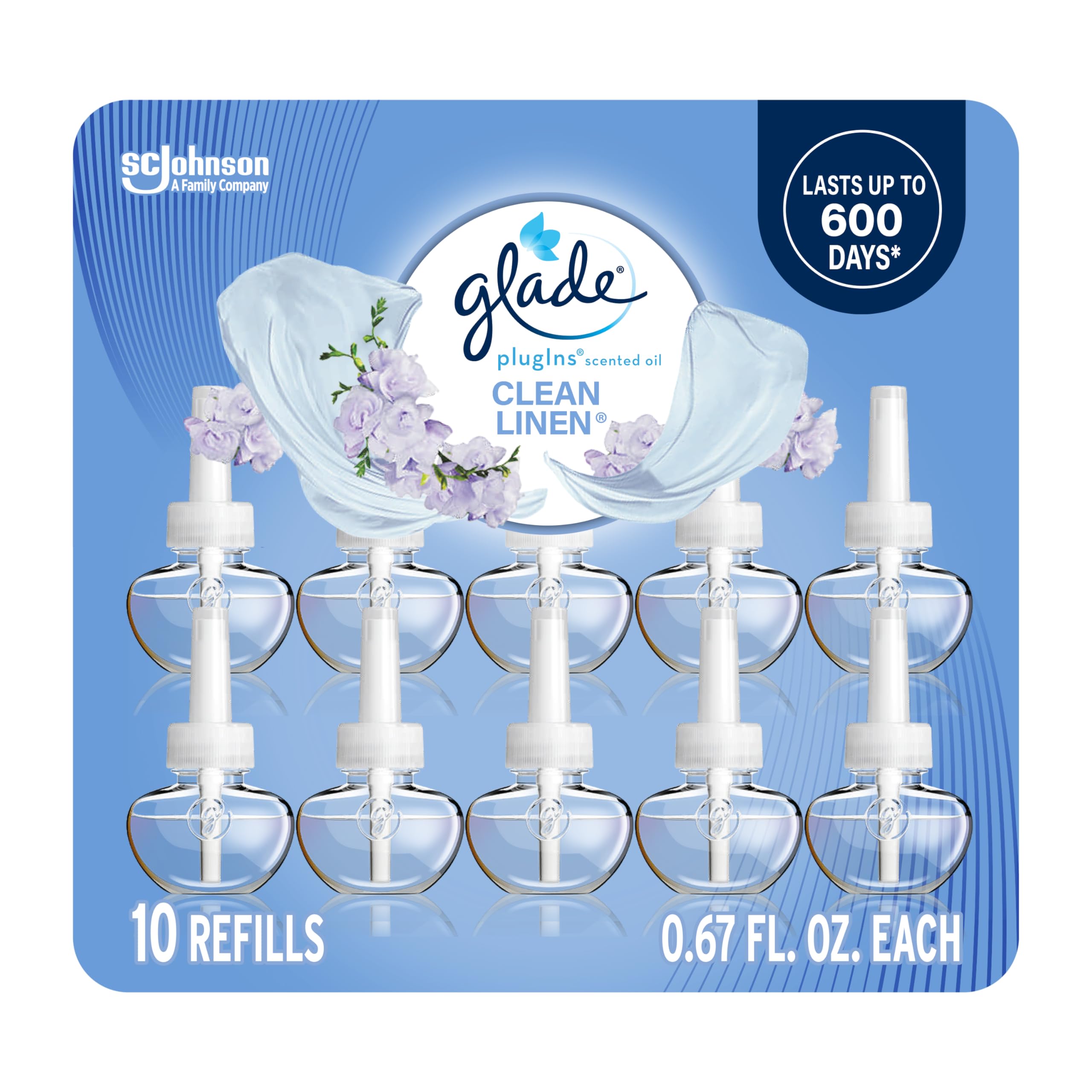 Glade PlugIns Refill Air Freshener with Essential Oils

