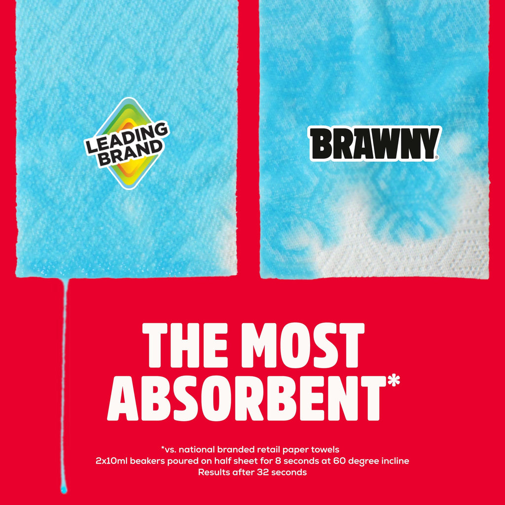 Brawny Tear-A-Square 3-Ply Paper Towels

