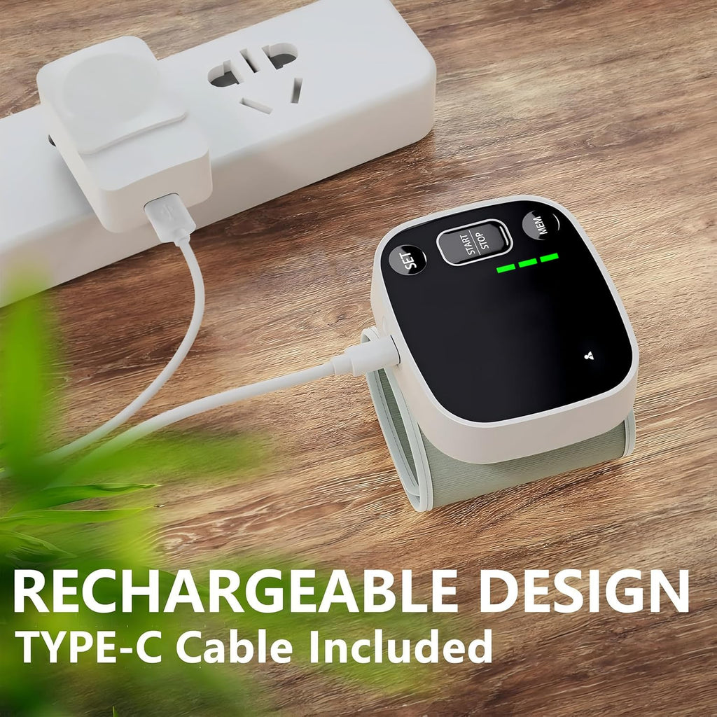 Oklar Wrist Blood Pressure Monitor FDA Cleared|Rechargeable

