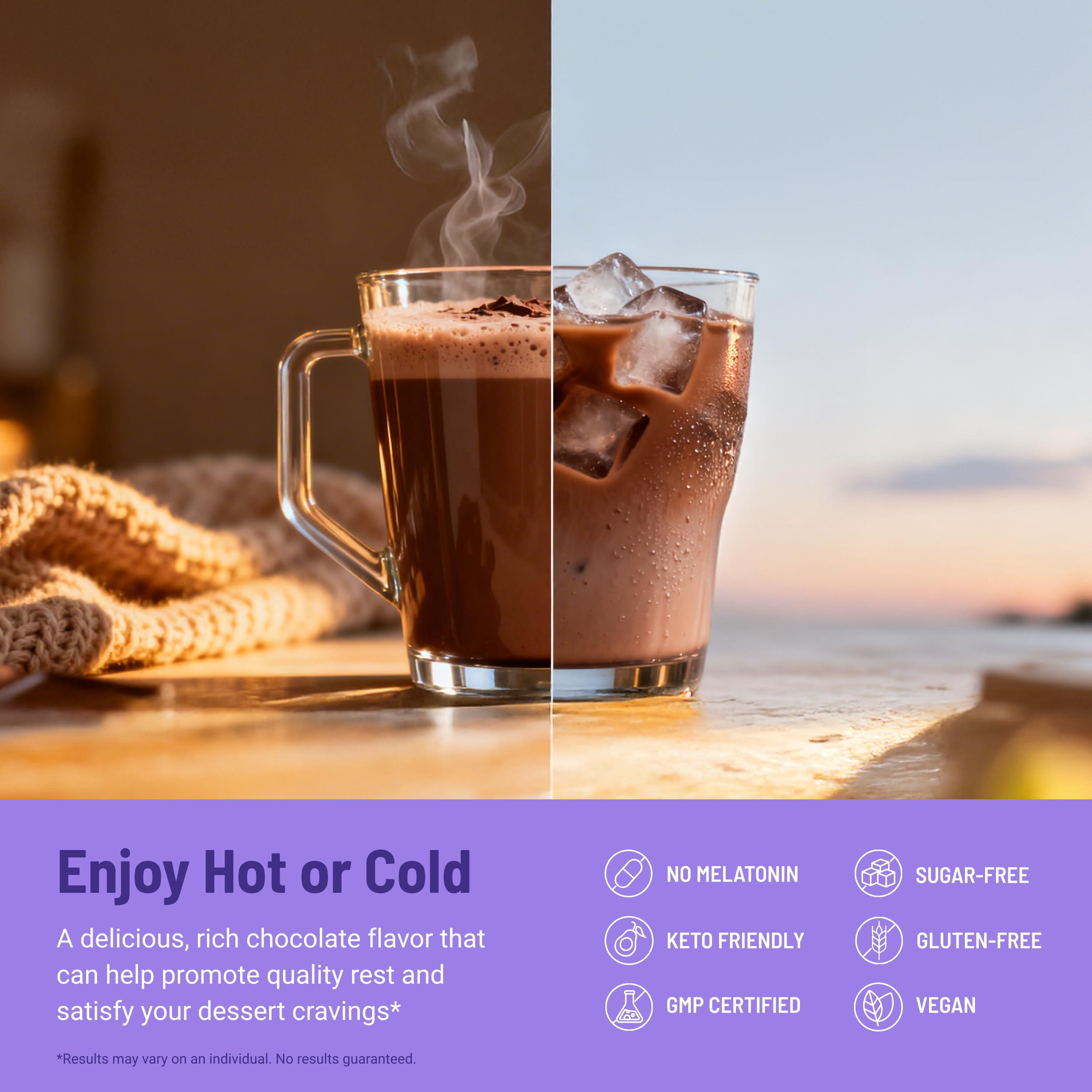 MoonBrew Magnesium Hot Cocoa Sleep Aid – Melatonin-Free

