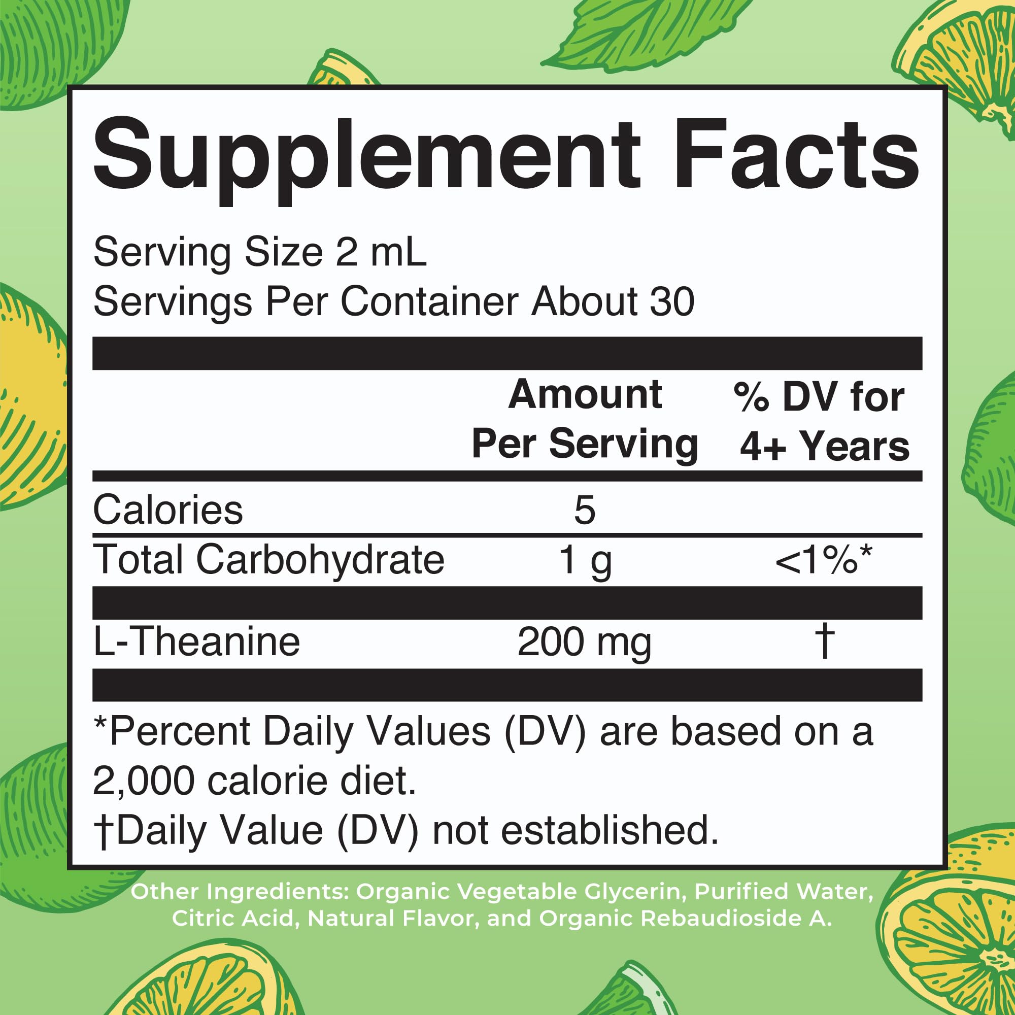 MaryRuth's L-Theanine Liquid Drops 200 mg | Mood Support

