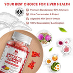 Lukaree Liver Cleanse Gummies | Milk Thistle & Artichoke

