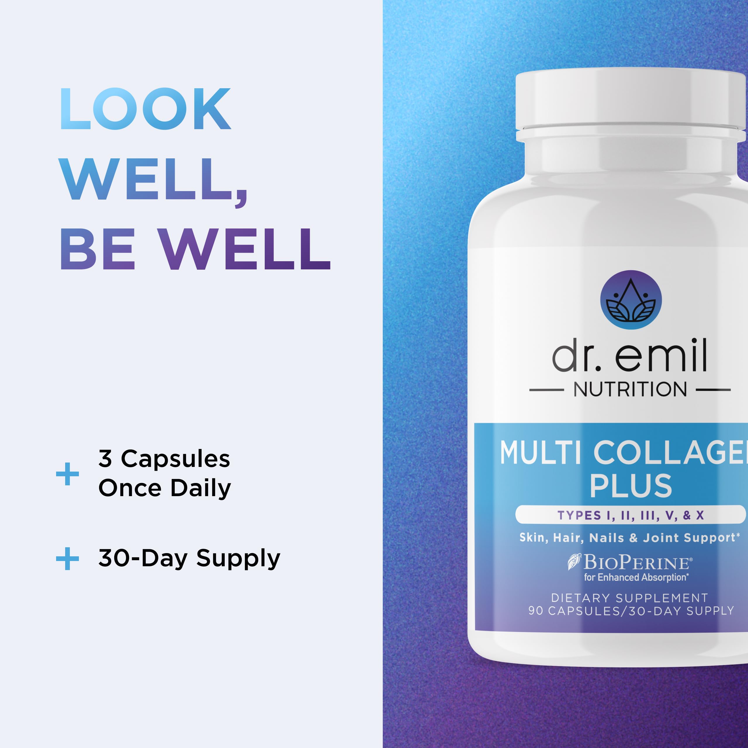 Dr. Emil Multi Collagen Hydrolyzed - Hair, Skin & Joints

