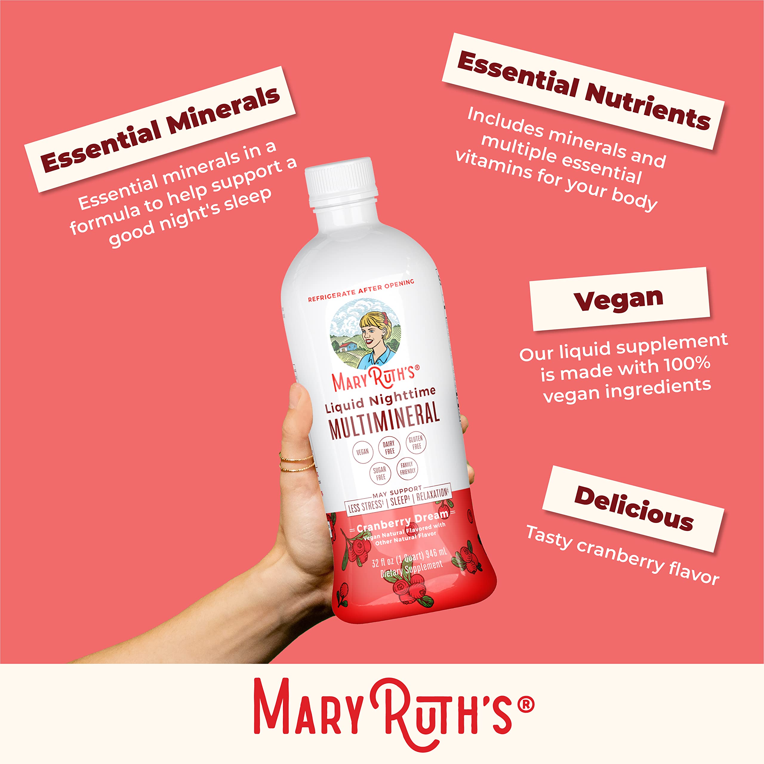 MaryRuth's Liquid Morning Multivitamin Essentials+ | Immunity


