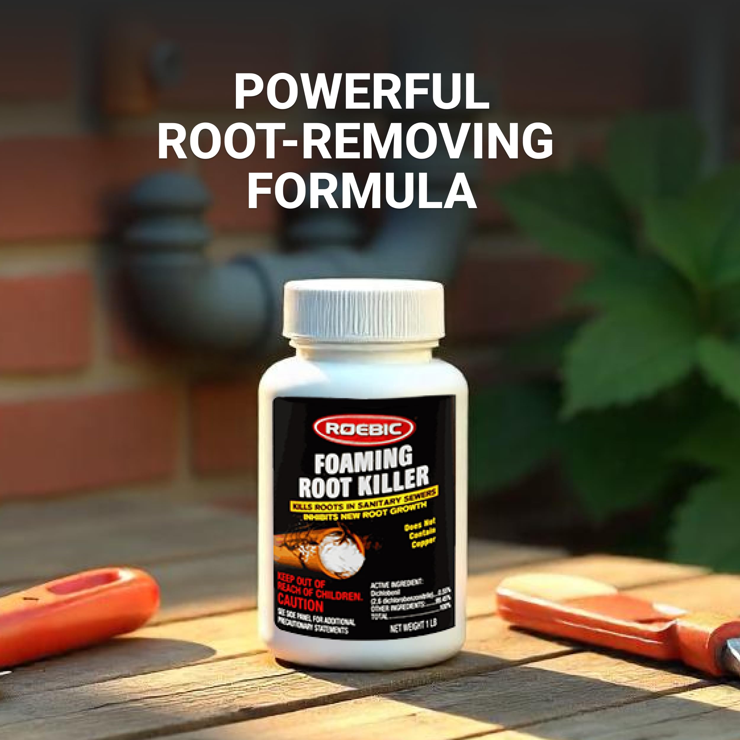 Roebic Foaming Tree Root Killer for Plumbing

