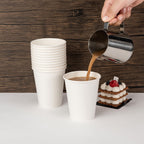 METAPRINT Disposable Paper Cups Thickened Rim - Food Safe

