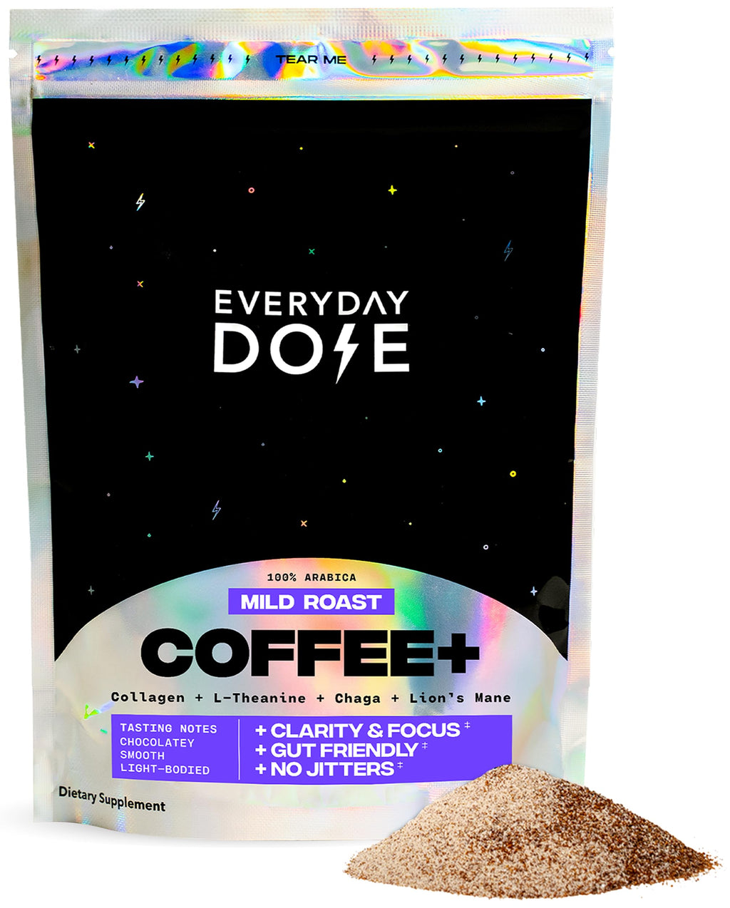 Everyday Dose Adaptogenic Mushroom Coffee with Collagen

