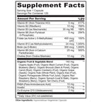 NATURELO Vitamin B Complex - Vegan CoQ10 & Methyl Folate

