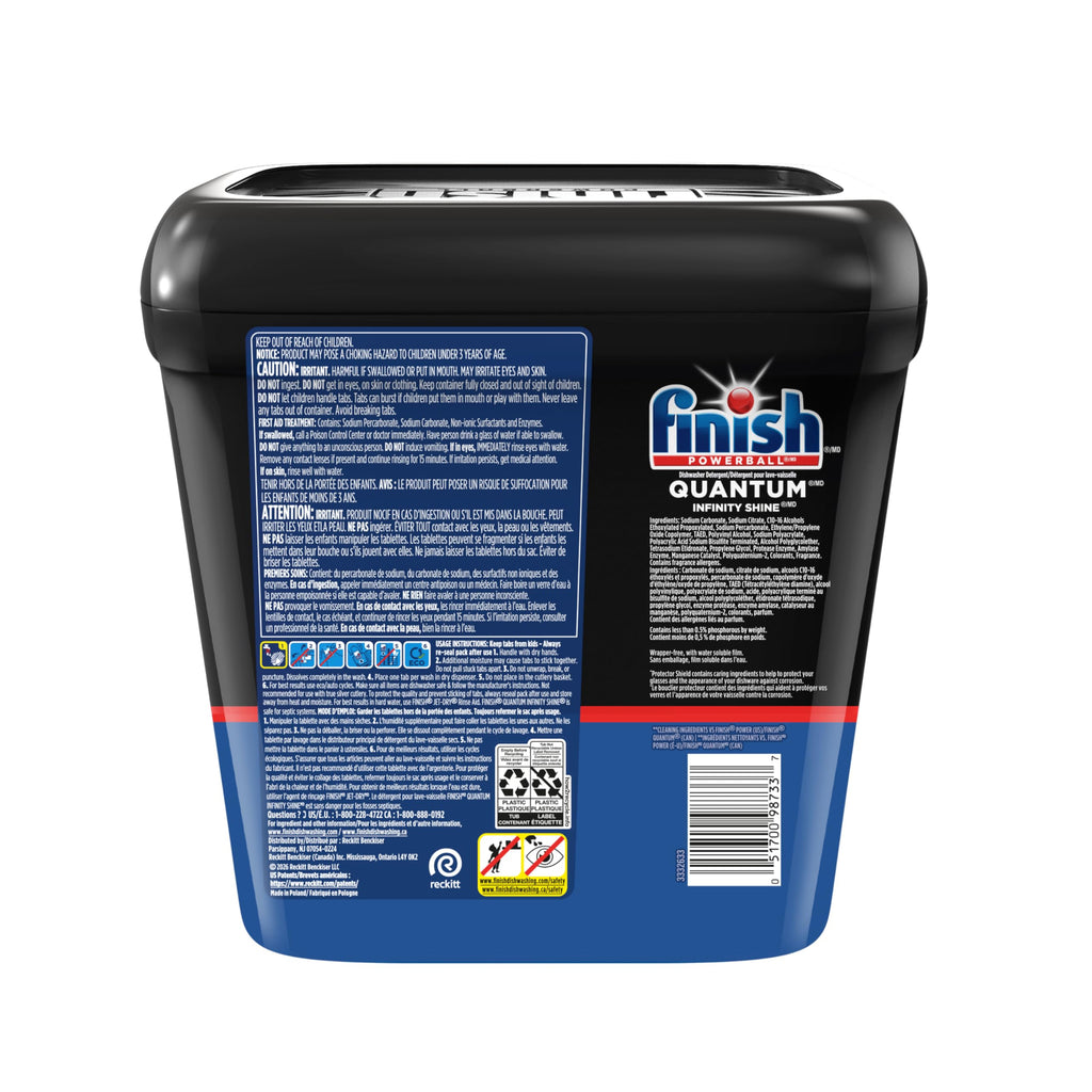 Finish Quantum Infinity Shine Dishwasher Pods


