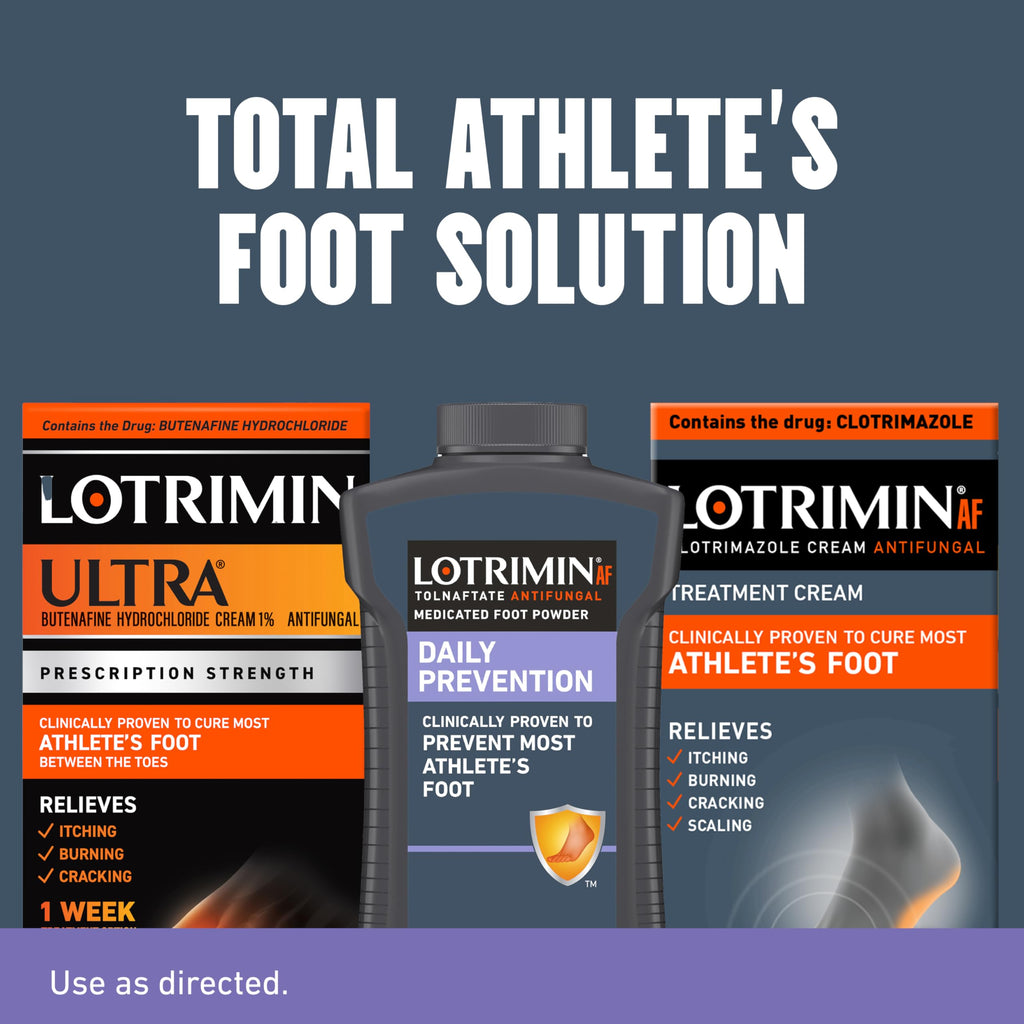 Lotrimin AF Daily Prevention Foot Powder Tolnaftate

