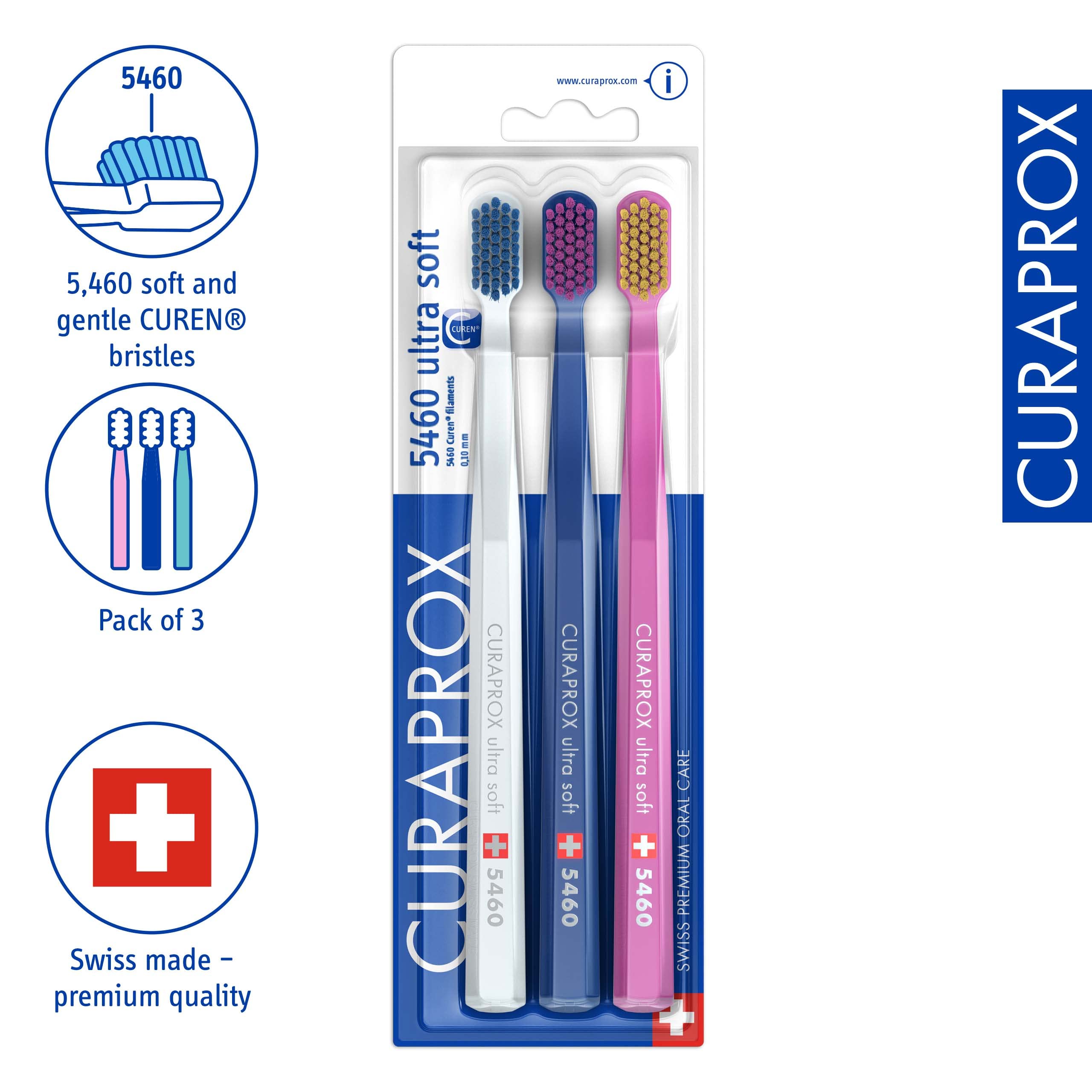 Curaprox CS 5460 Ultra-Soft Toothbrush for Sensitive Teeth

