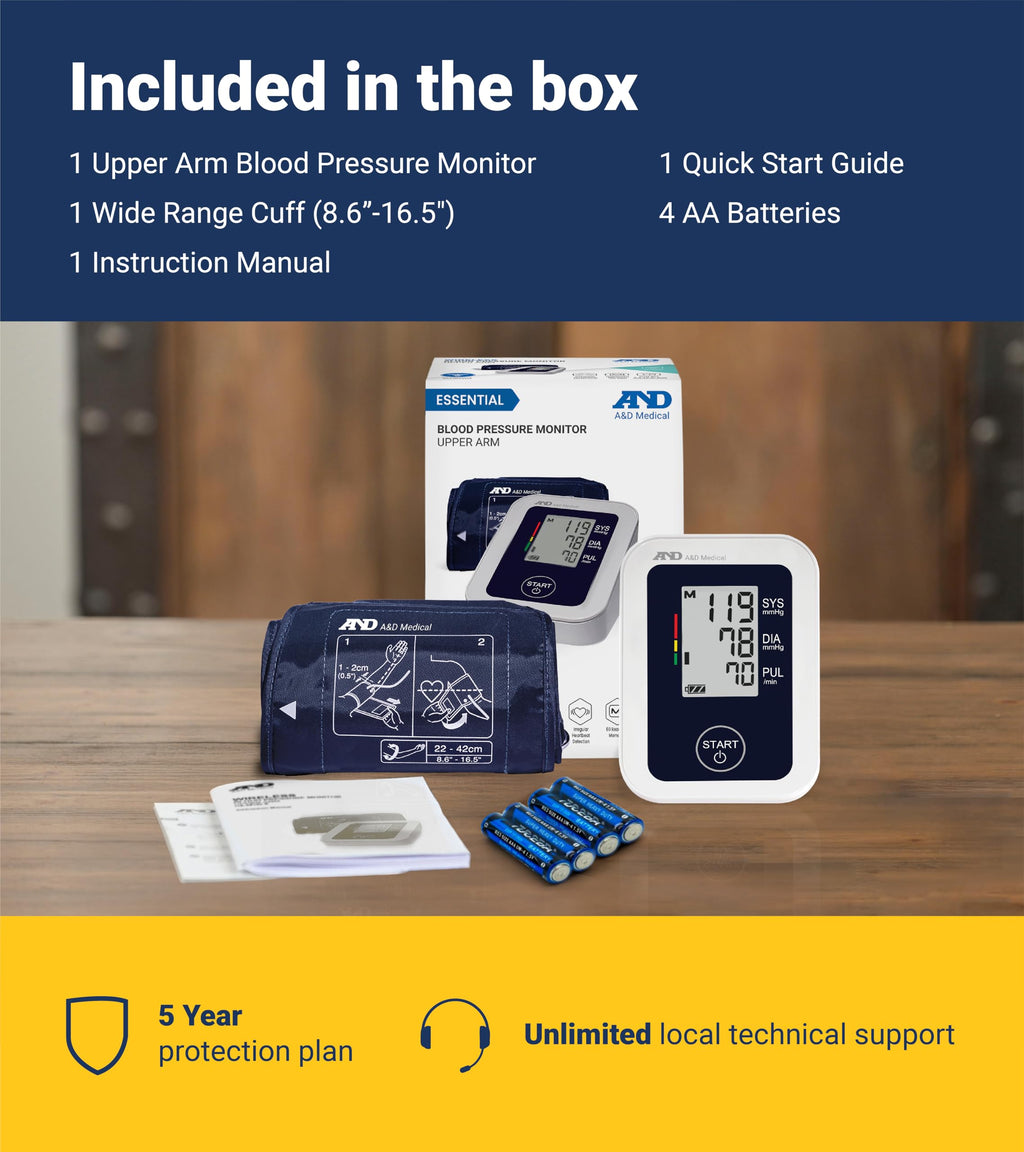 A&D UA-651 Blood Pressure Monitor – Upper Arm


