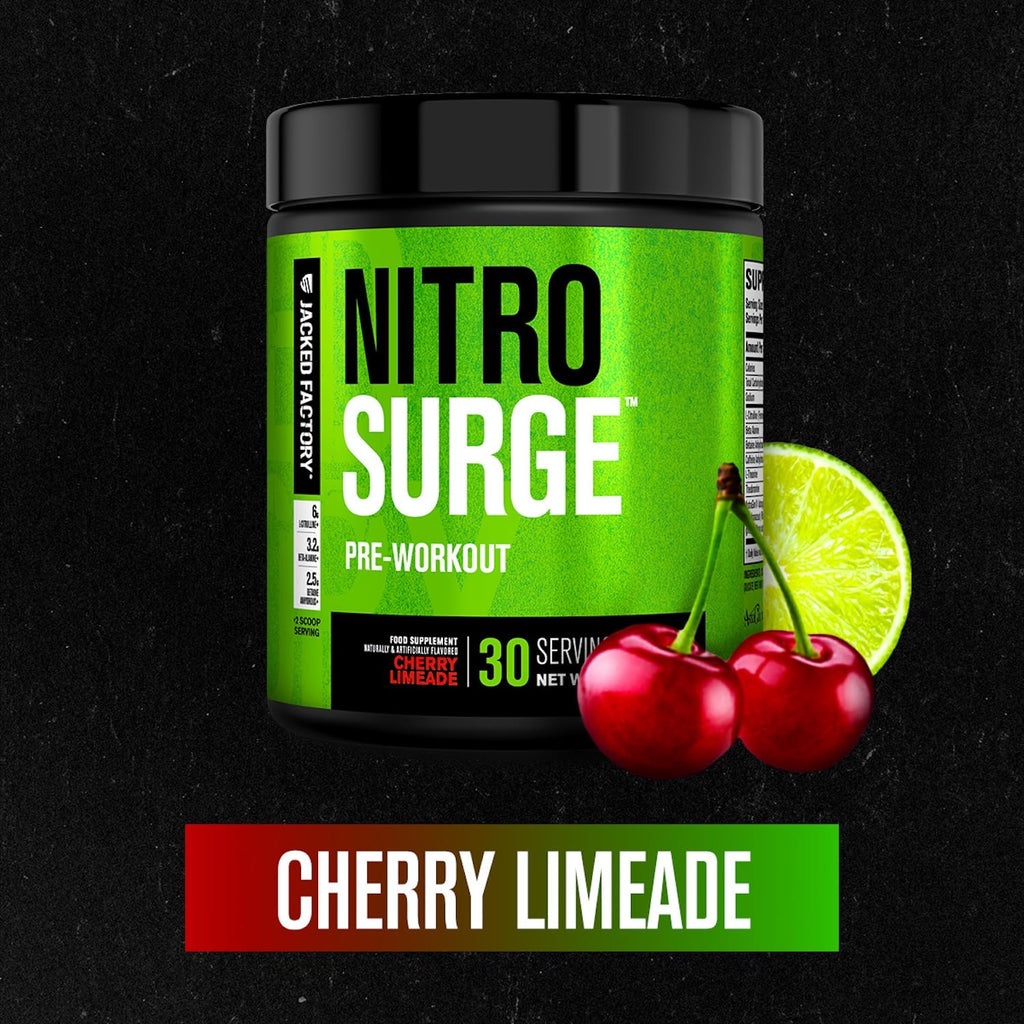 Jacked Factory Nitrosurge Pre-Workout Supplement | Energy

