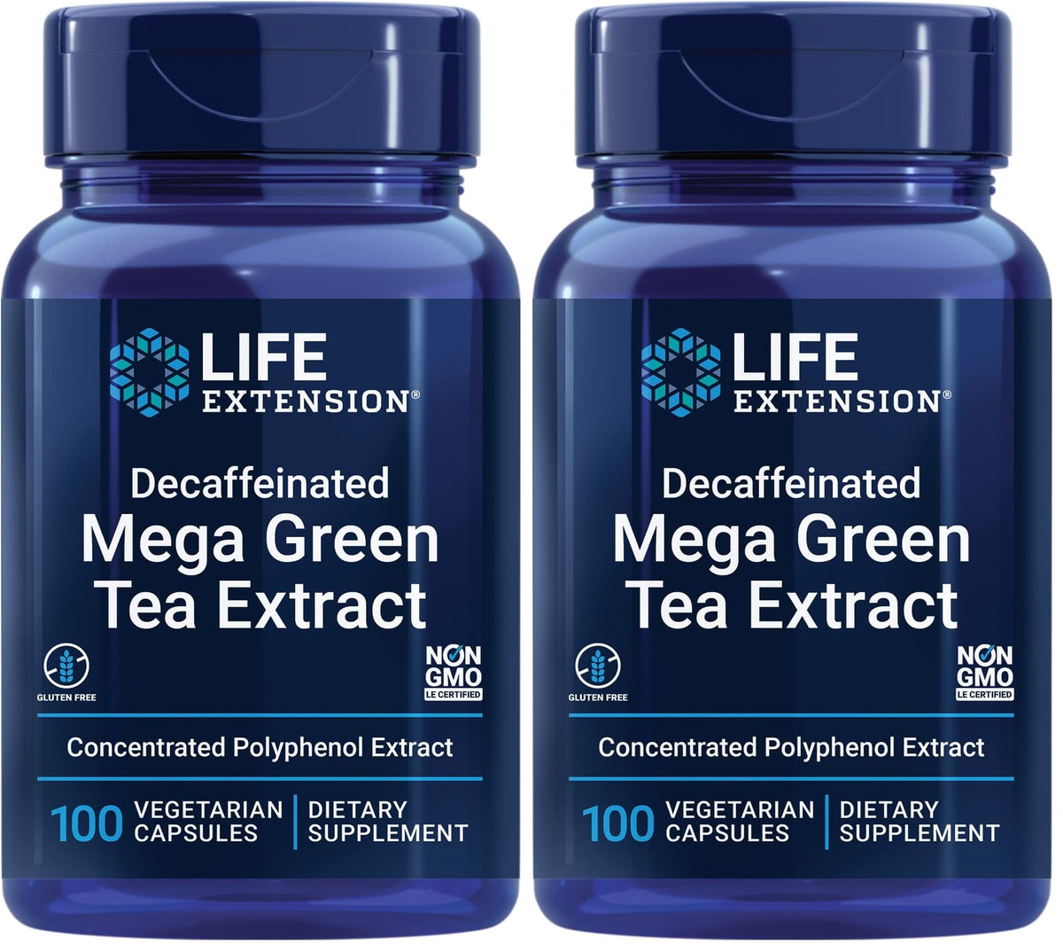Life Extension Decaffeinated Green Tea Extract - Polyphenol-rich