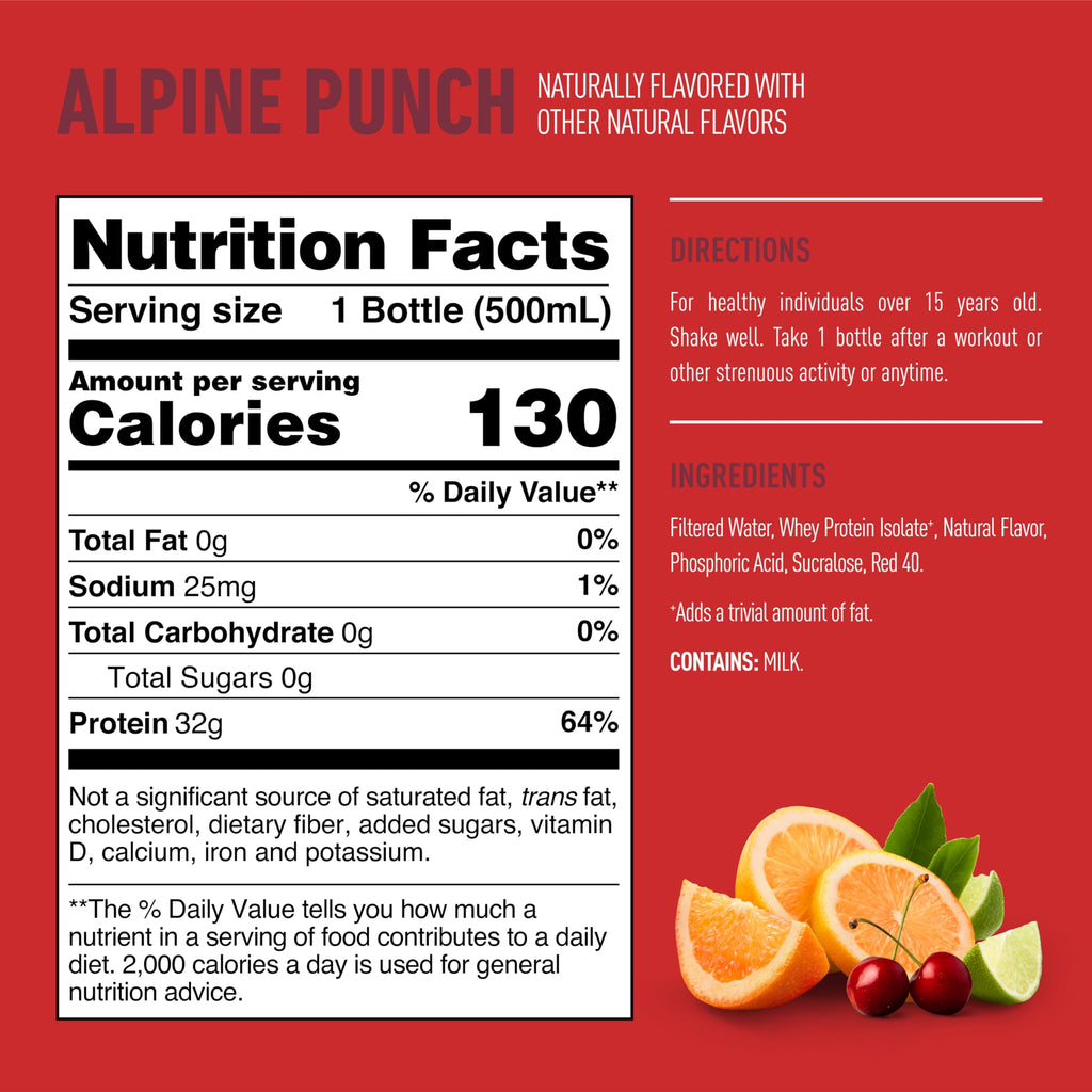 Isopure Zero Carb 32g Clear Protein Drink

