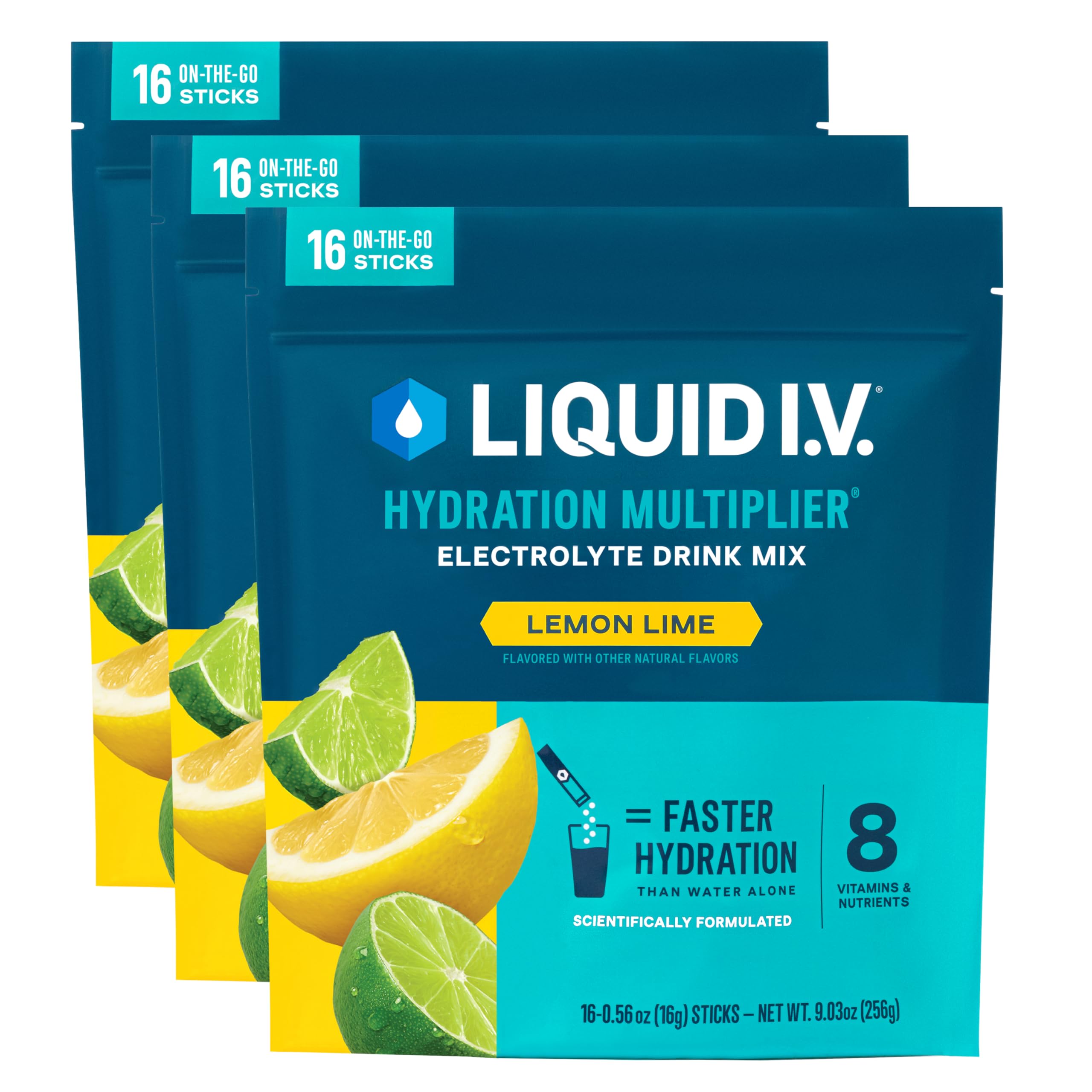Liquid I.V. Hydration Multiplier Electrolyte Powder Drink Mix