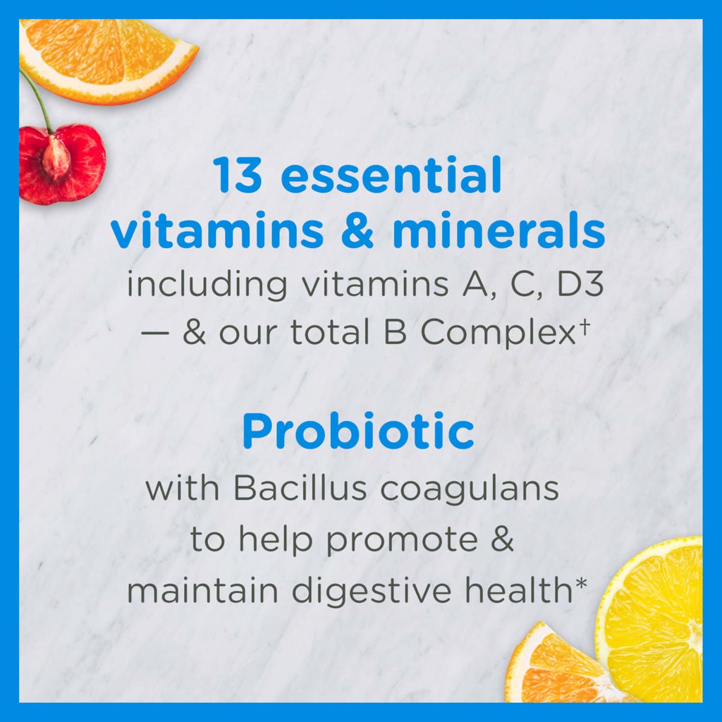 Zarbee's Kid's Complete Multivitamin + Probiotic Gummies

