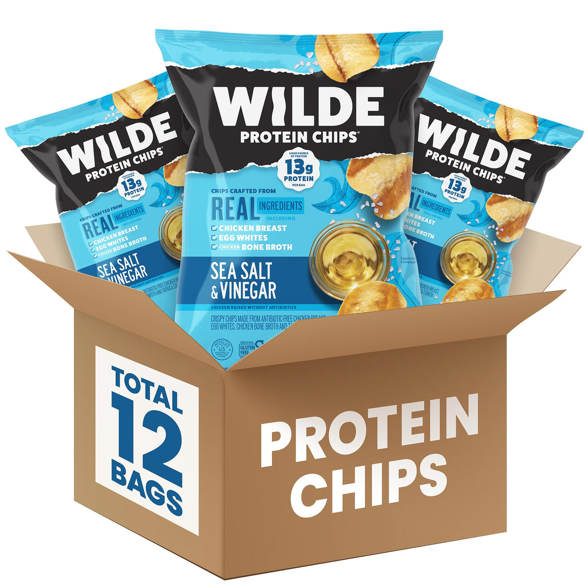 WILDE High Protein Chips – Keto Gluten Free Low Carb Snack