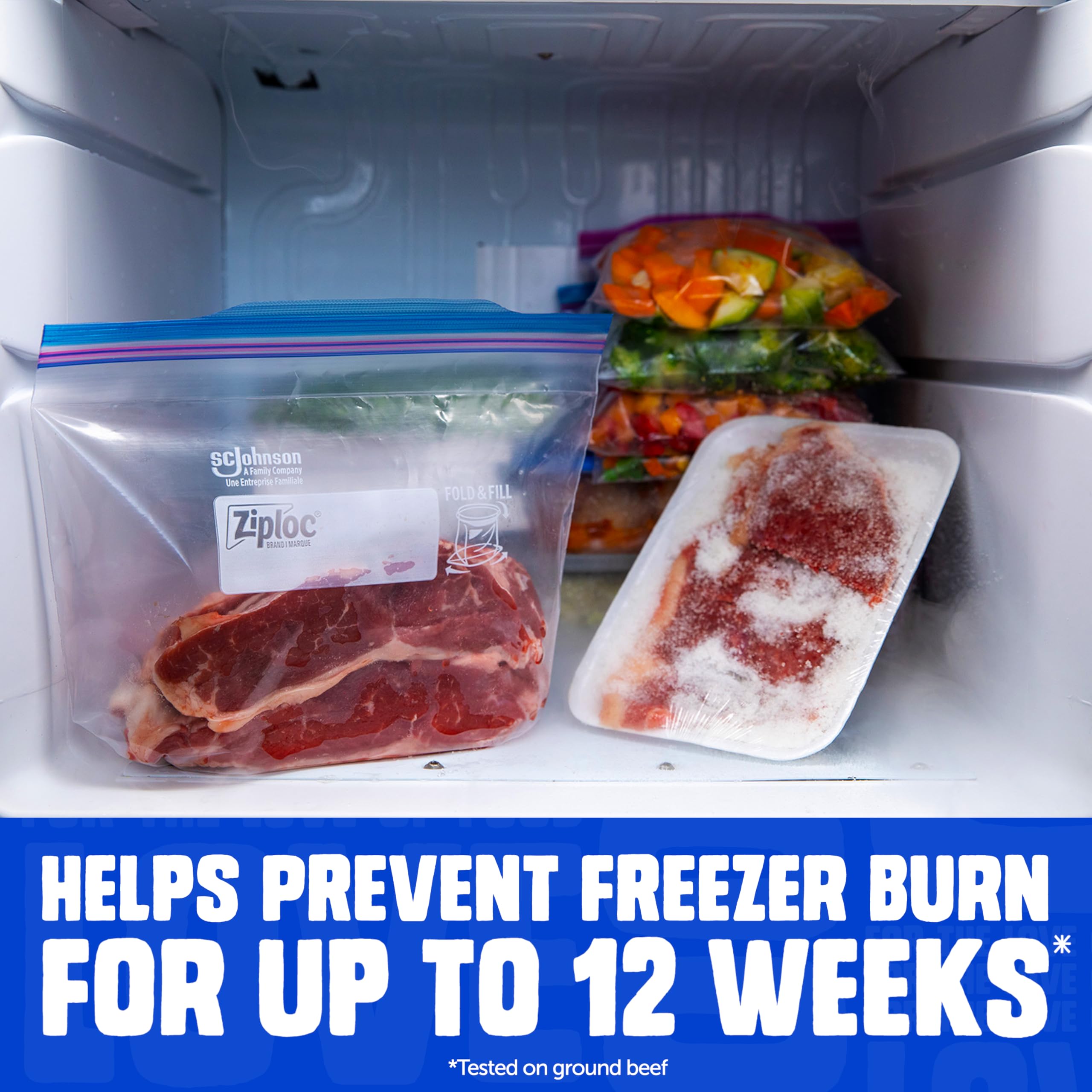 Ziploc Freezer Bags Gallon – 9 Point Protection

