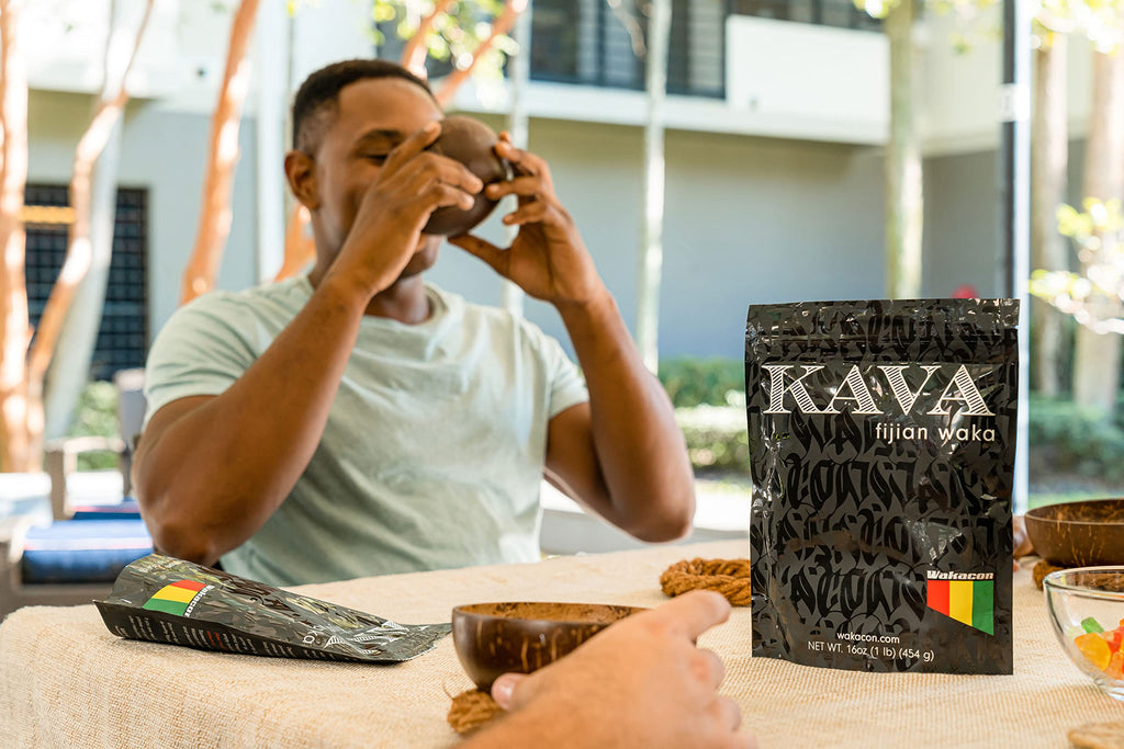 Wakacon Kava Root Powder Noble Piper Methysticum

