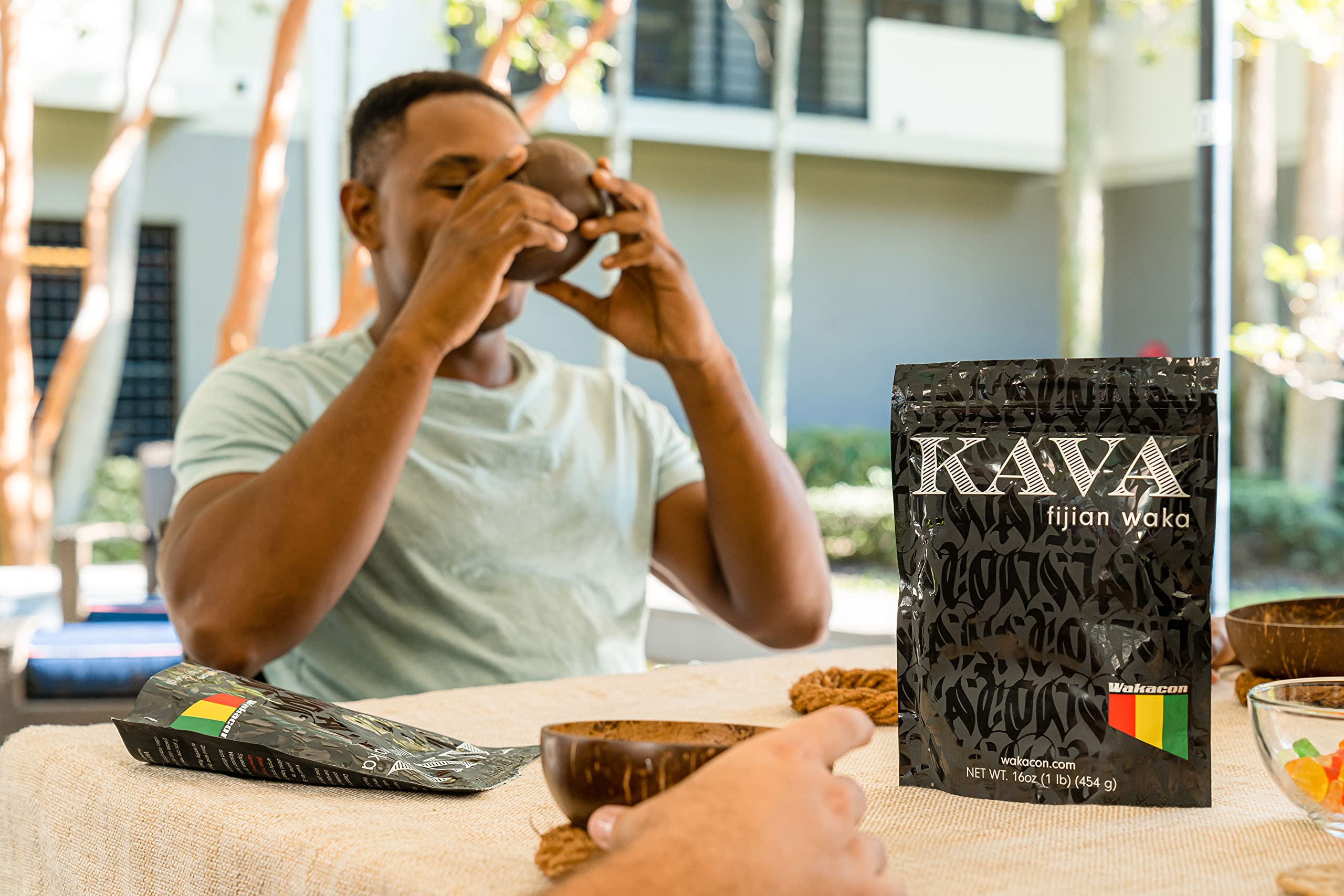Wakacon Kava Root Powder Noble Piper Methysticum

