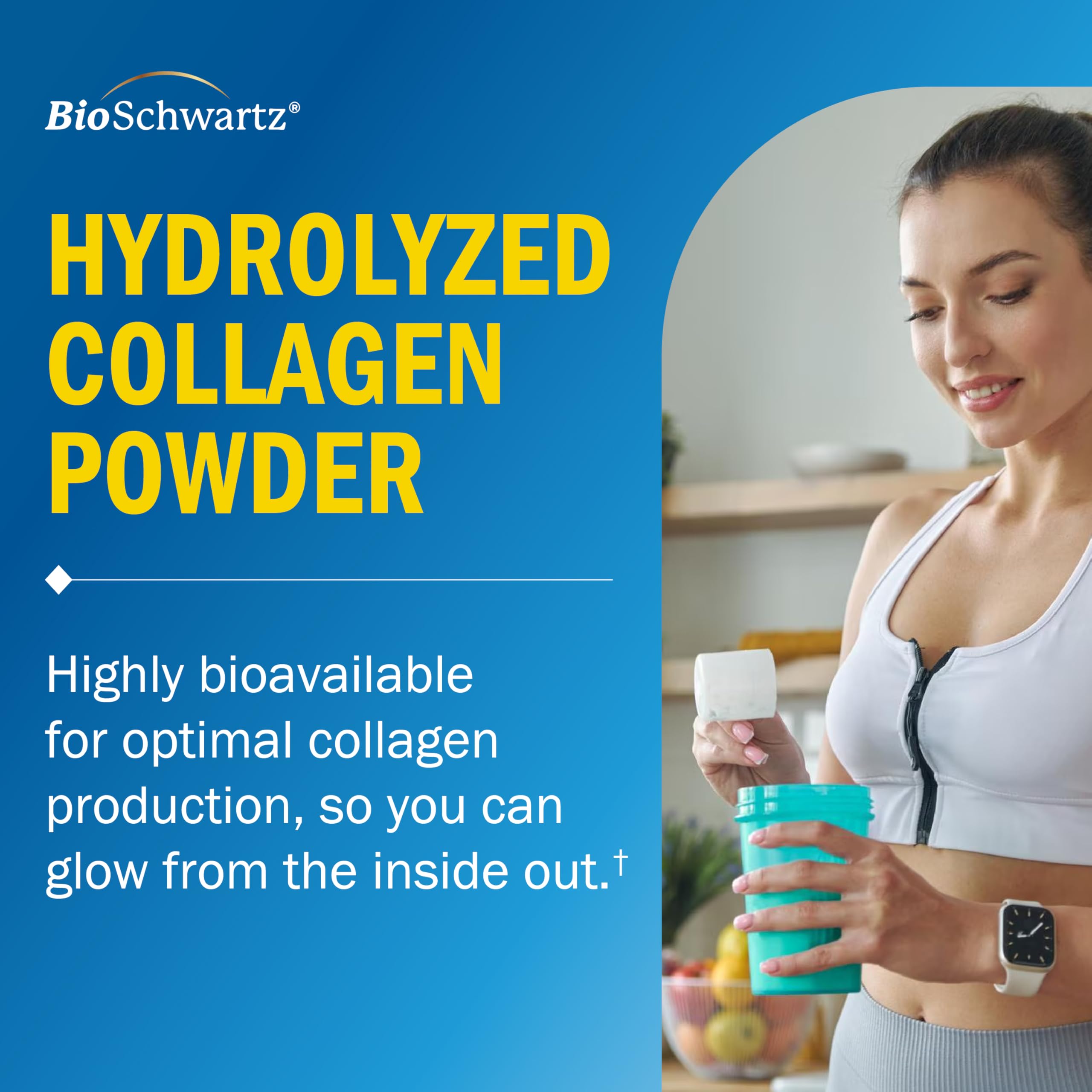 BioSchwartz Collagen Peptides Powder Type I & III

