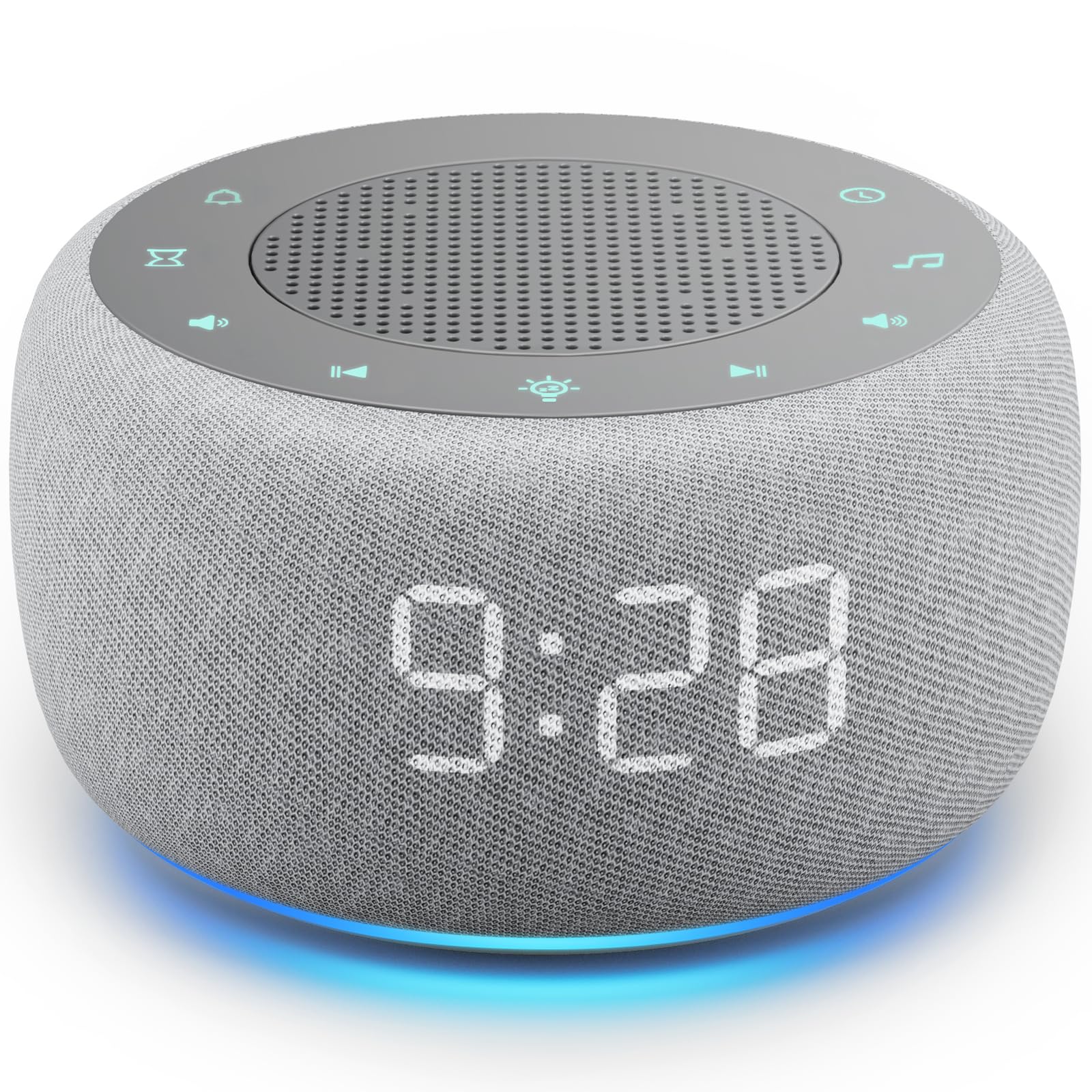 Buffbee Alarm Clock with Sound Machine - Gentle Wake

