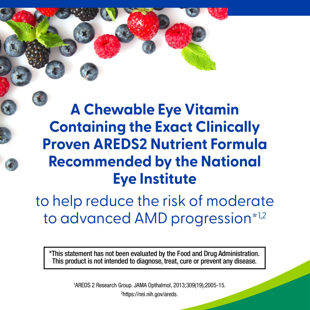 PreserVision AREDS 2 Chewable Eye Vitamins by Bausch + Lomb

