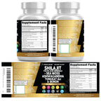 Clean Nutraceuticals Shilajit Capsule with Sea Moss | Energy

