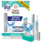 GuruNanda Teeth Whitening Kit with LED Light


