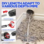 Holikme Dryer Vent Cleaner Kit 40 ft Drill Attachment


