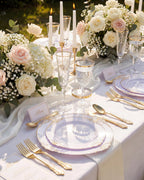 Nervure Disposable Plastic Dinnerware Set for Events

