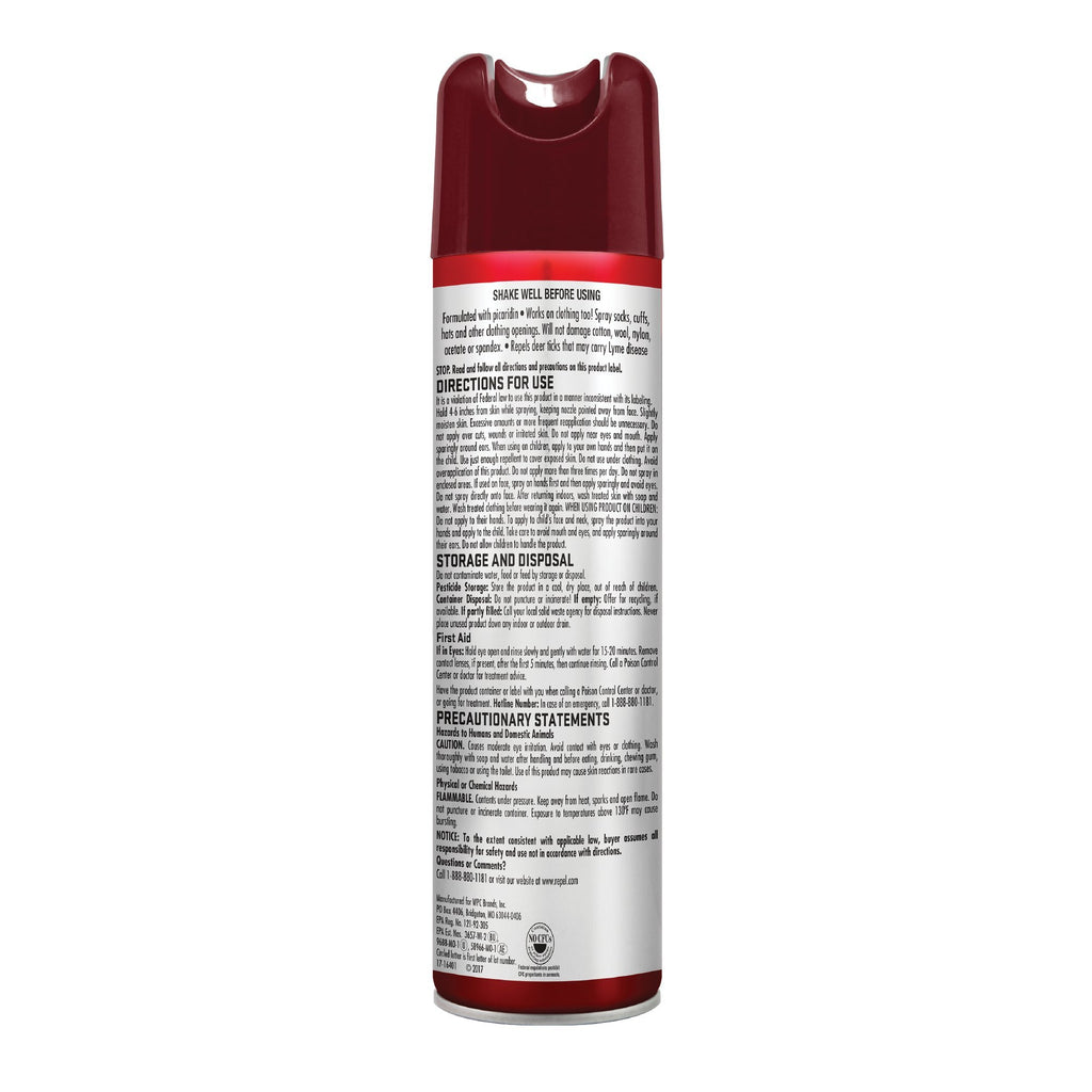 Repel Aerosol Insect Repellent – Tick Defense 15% Picaridin

