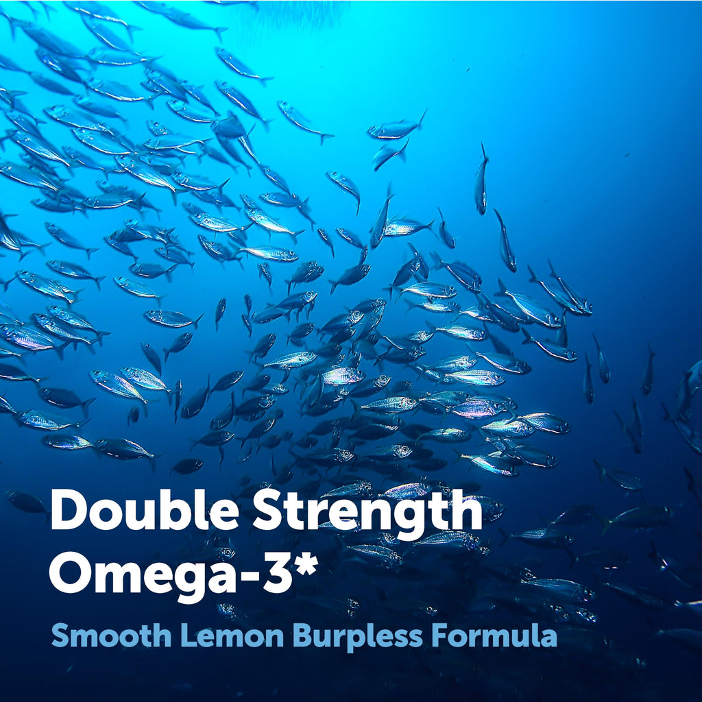 Micro Ingredients Omega-3 Fish Oil Softgels | EPA 540 DHA 360

