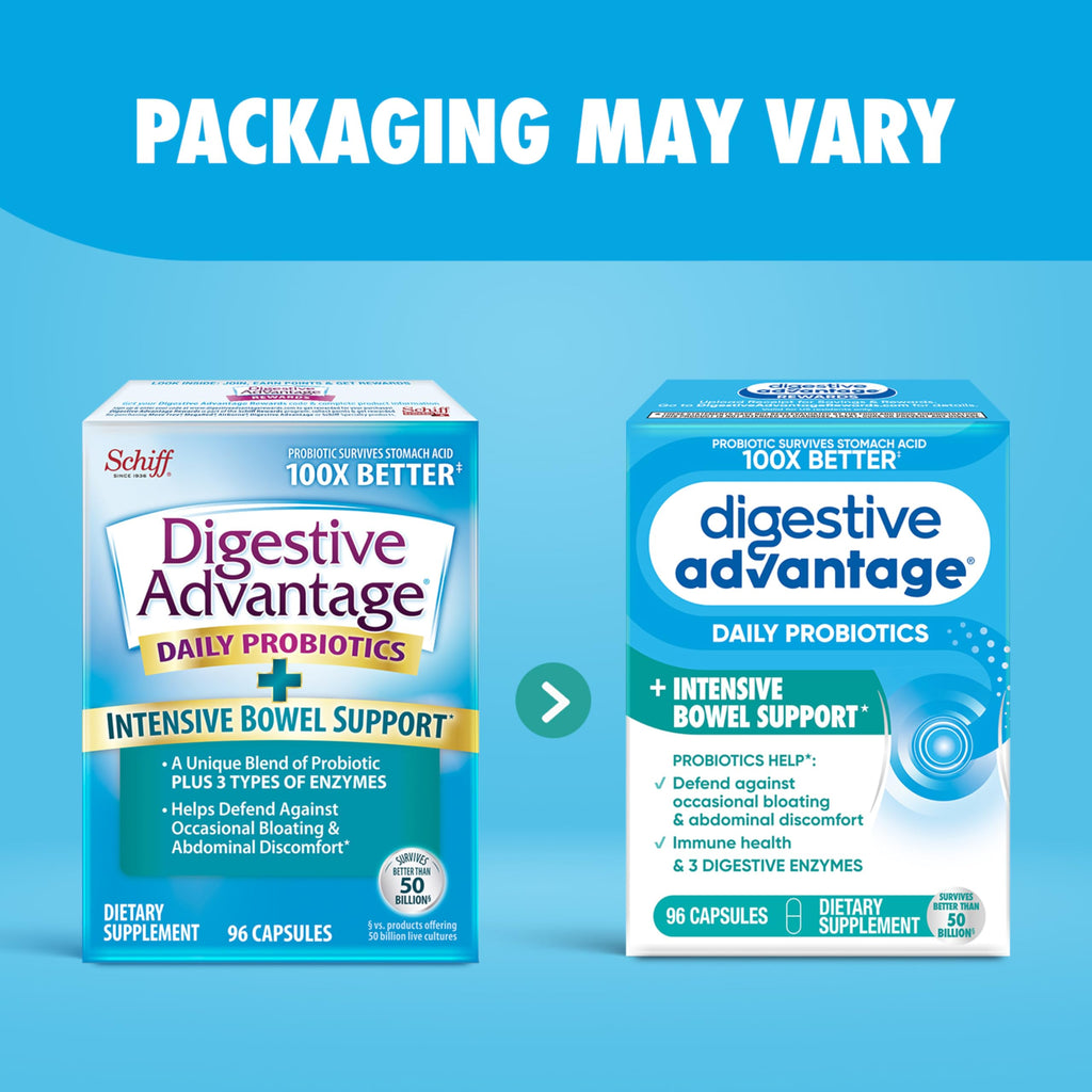 Digestive Advantage Probiotics for Women & Men with Enzymes

