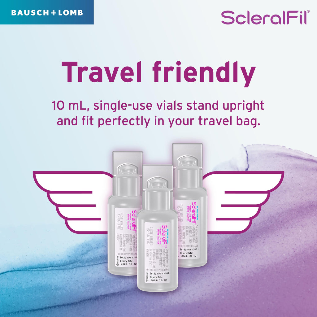 Bausch + Lomb ScleralFil Saline Solution Preservative Free

