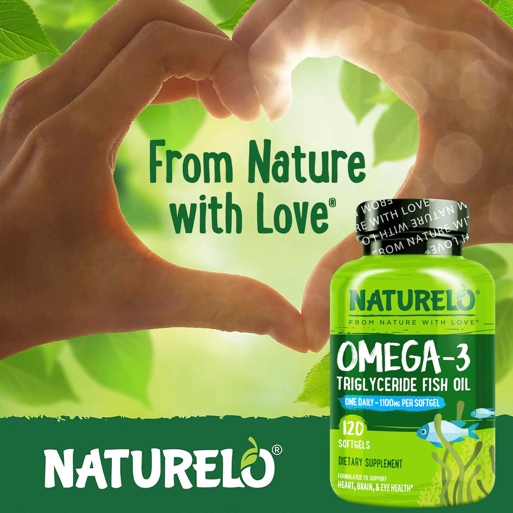 Naturelo Burpless Omega-3 Fish Oil EPA & DHA

