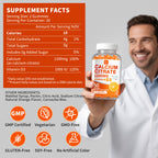 Calcium Citrate Gummies with Vitamin D3 for Bone Support

