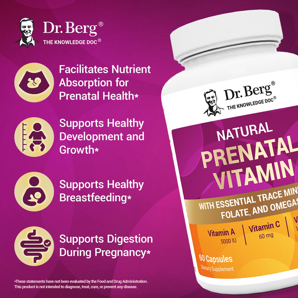 Dr. Berg Prenatal Multivitamin for Women | Pregnancy Support

