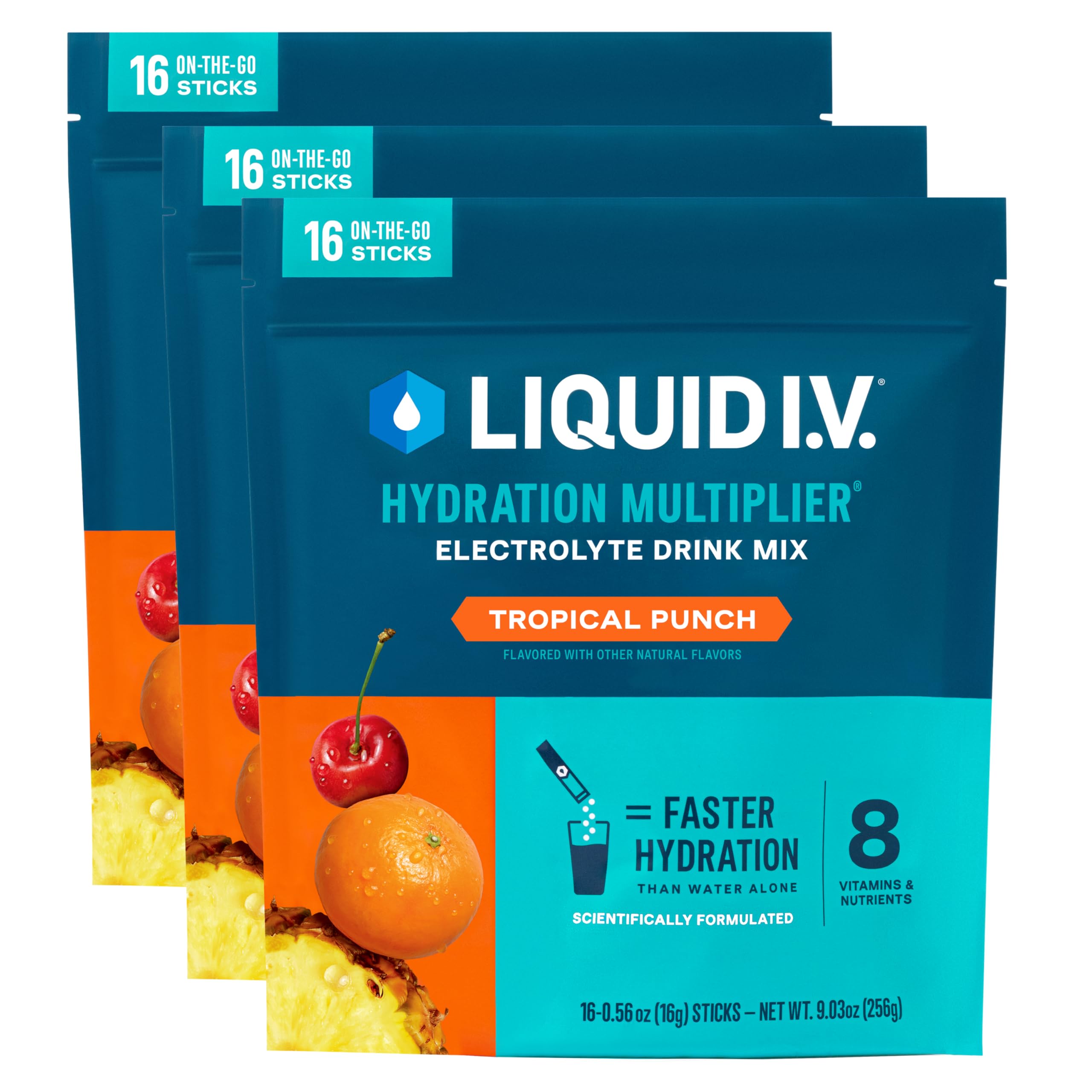 Liquid I.V. Hydration Multiplier Electrolyte Powder Drink Mix